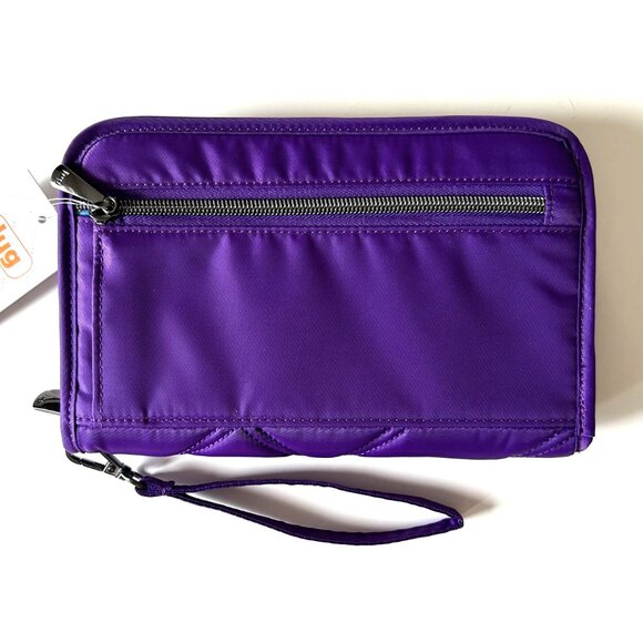 Lug Zeppelin 2 RFID Wristlet Wallet Grape Purple - Picture 10 of 11